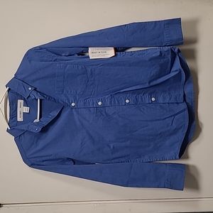 Boys blue button down